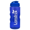 Garyline® Mini Mountain Tritan® Bottle with Flip-Top Lid - 22 oz. - Transparent blue